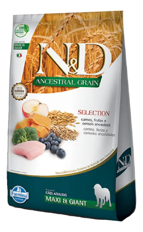 N&D Adulto ANCESTRAL MEDIUM Y MAXI